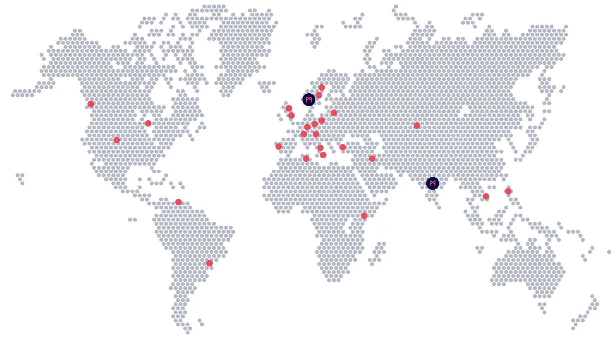 Memory employee location map