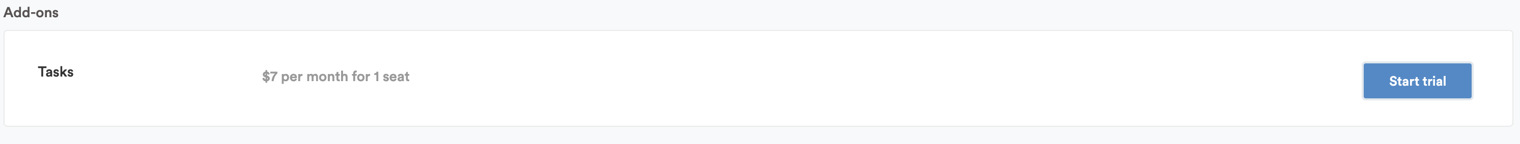 Tasks add-on